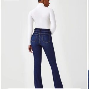 Spanx Flare Jeans In Midnight Shade